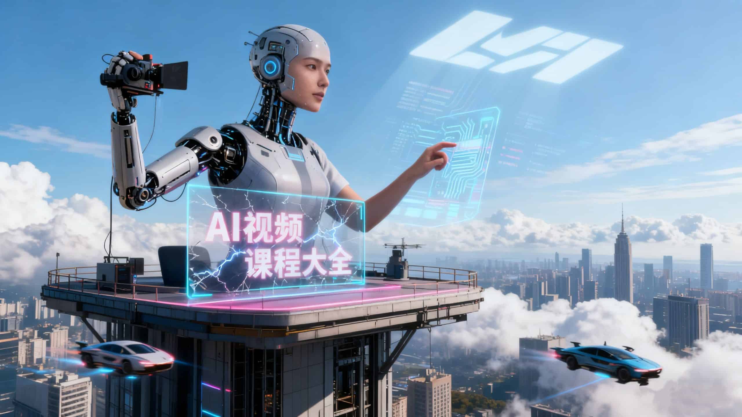 AI视频课程大全：用人工智能快速制作高质量视频内容