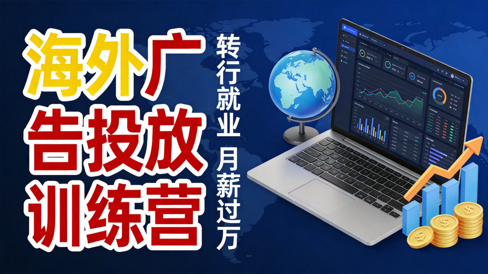 海外广告投放训练营课程封面