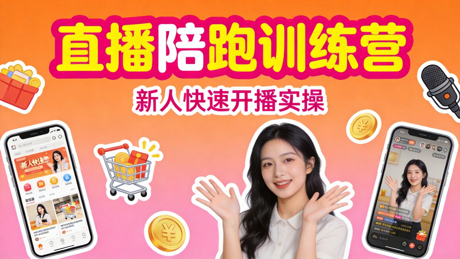 直播运营陪跑训练营课程封面