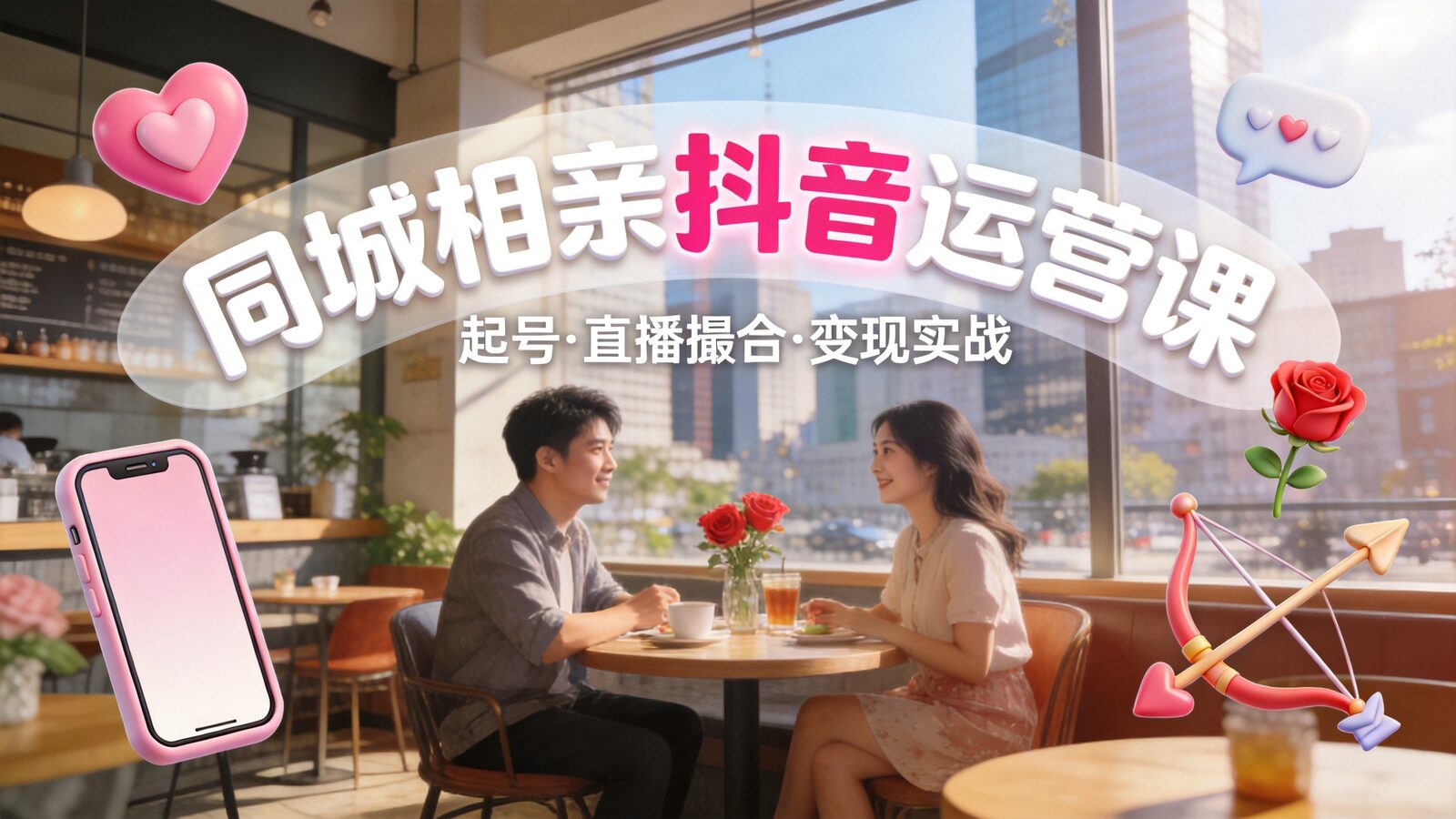 同城相亲抖音运营课程封面