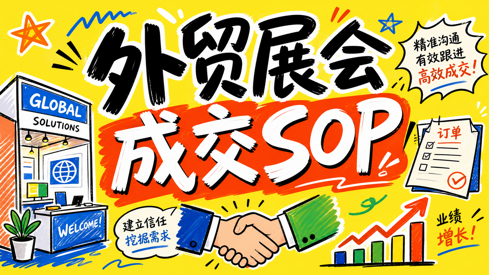 外贸展会成交SOP课程封面