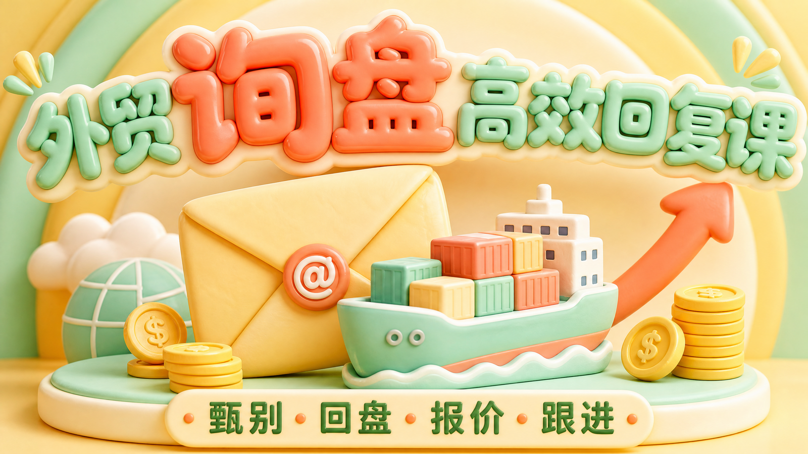 外贸询盘高效回复课程封面