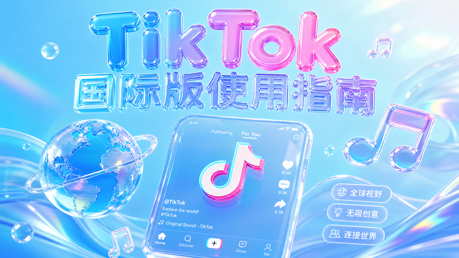 TikTok国际版使用指南课程封面